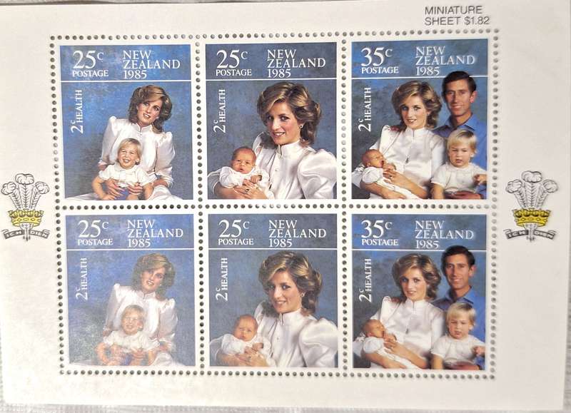 New Zealand 1985 Health Issue Mint Miniature Sheet