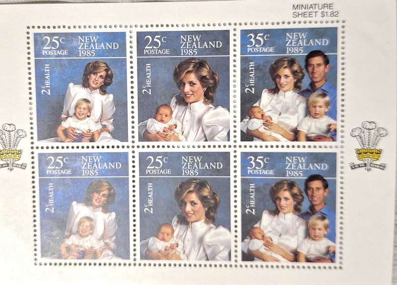 New Zealand 1985 Health Issue Mint Miniature Sheet