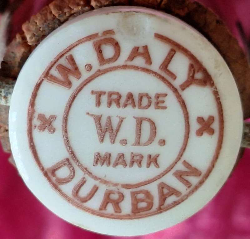 Vintage W Daly Durban Ginger Beer Bottle