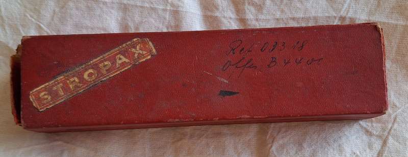 Vintage Stropax Razor blade sharpener in Original Box