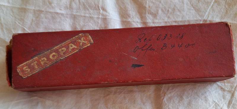 Vintage Stropax Razor blade sharpener in Original Box