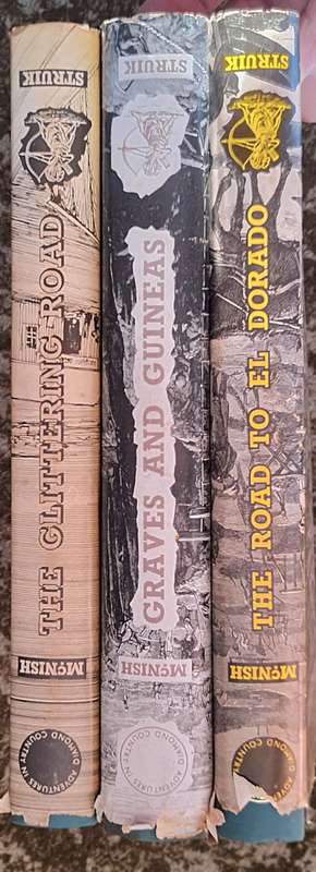 Adventure in Diamond Country by J T McNish Three Volumes Hardcover 1968 1969 and 1970