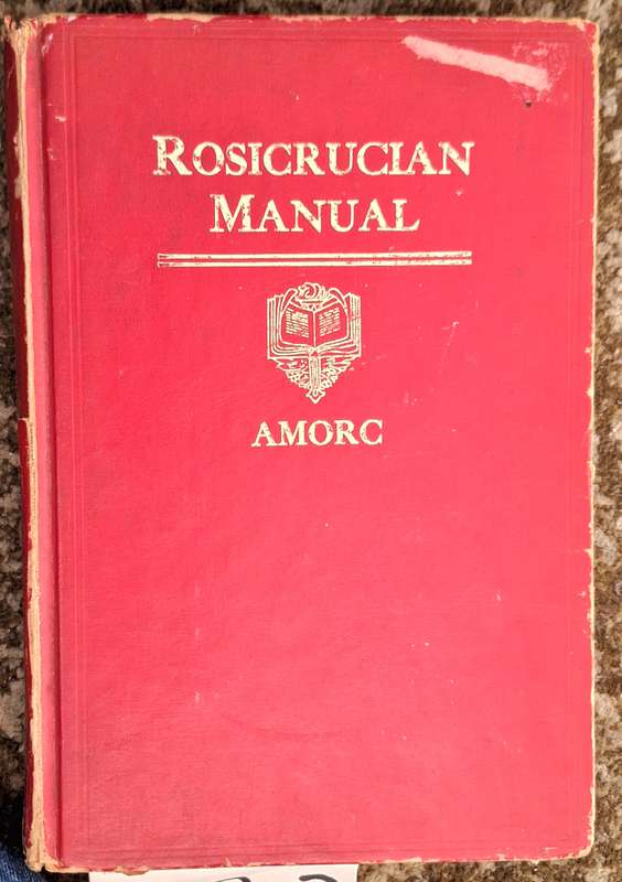 Rosicrucian Manual Prepared: H Spencer Lewis Vol No 8 Grand Lodge of AMORC Hardcover 1972 22nd Ed