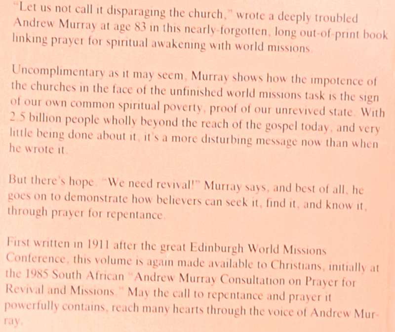 The State of the Church by Rev Andrew Murray Paperback