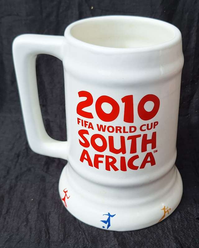 2010 Fifa World Cup South Africa Zakumi Stein Mug in original packaging