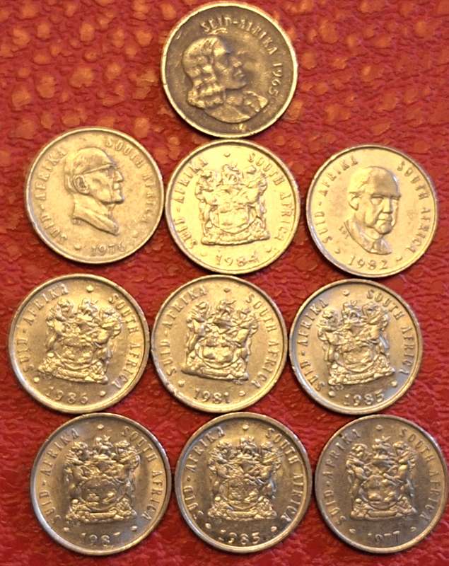 Mixed Lot of 5c coins Nickel