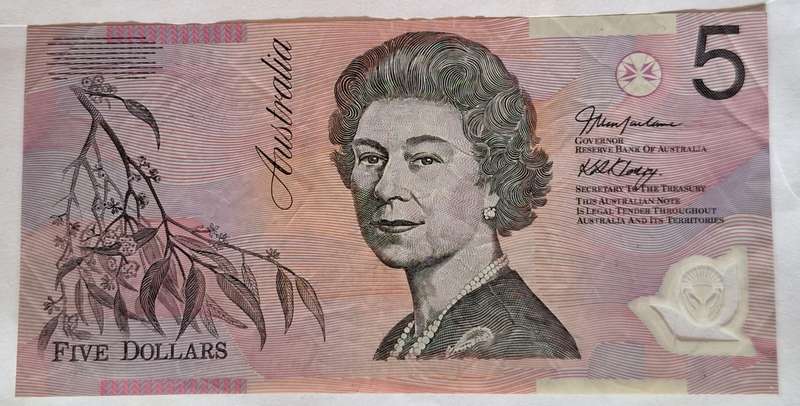 Australia 5 Dollar Bank Note EL 05768727