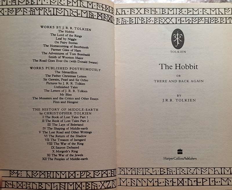 The Hobbit by J R R Tolkien Paperback 1996