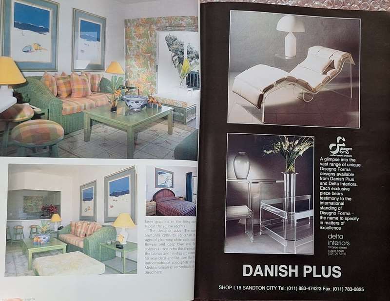 Habitat: Interior Design Architecture & Lifestyle in South Africa No. 94 Oct/Nov 1989