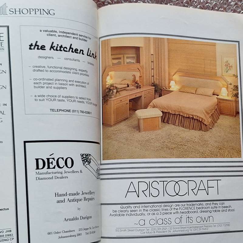 Habitat: Interior Design Architecture & Lifestyle in South Africa No. 94 Oct/Nov 1989