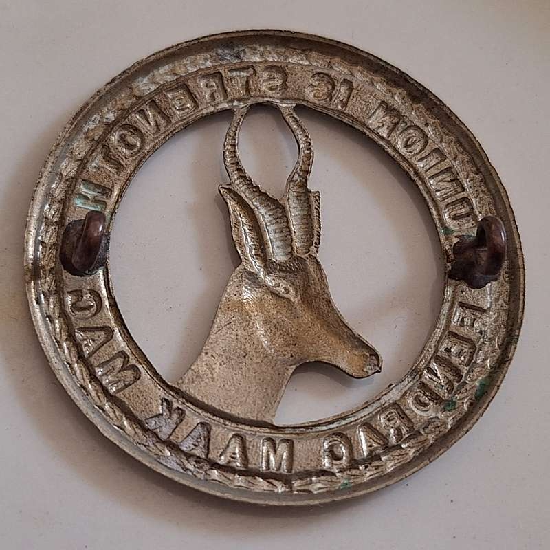 South African School Cadets Cap Badge 1927-1950