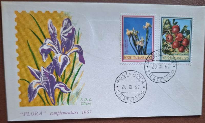 Italy 1967 Flora FDC