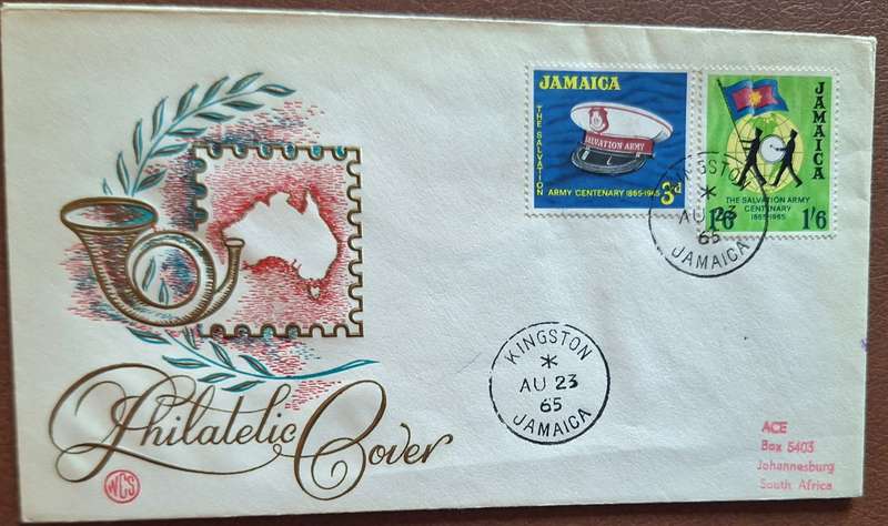 Jamaica 1965 Salvation Army ACE Philatelic Cover
