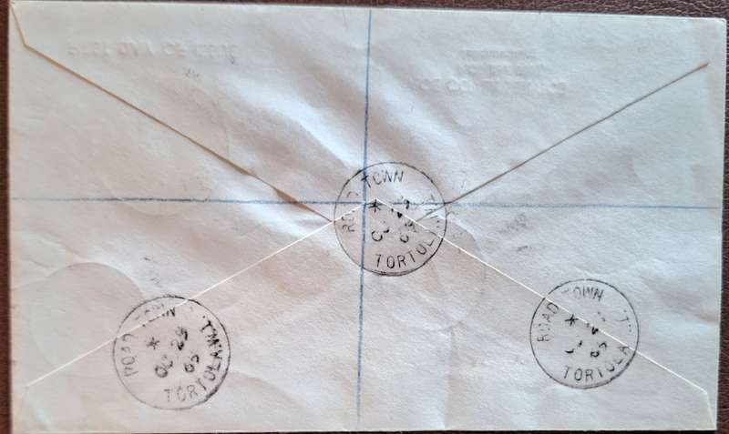 Virgin Islands 1965 International Co-operation Year ACE Philatelic Cover
