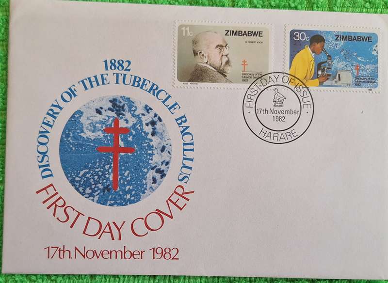 Zimbabwe 1982 TB FDC