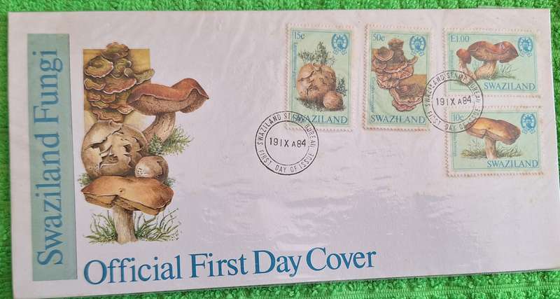 Swaziland 1984 Fungi FDC