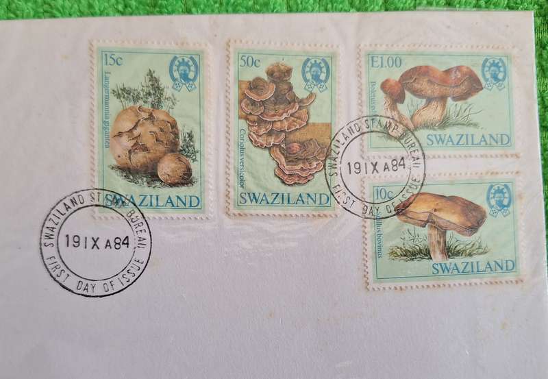 Swaziland 1984 Fungi FDC