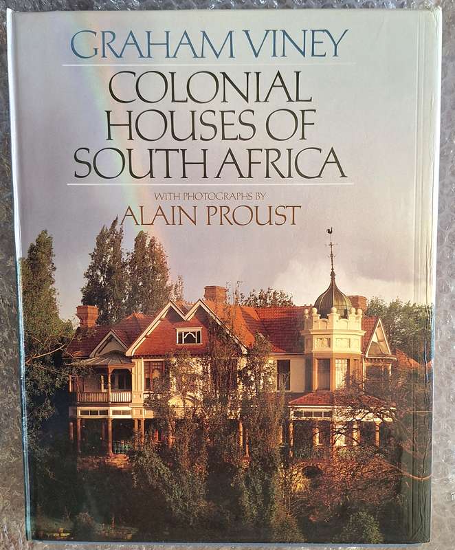 Colonial Houses of South Africa by Graham Viney Hardcover 1987 Boxed