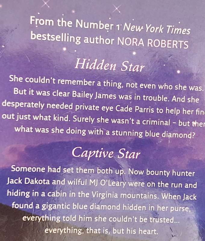 Stars by Nora Roberts Paperback Hidden Star and Captive Star