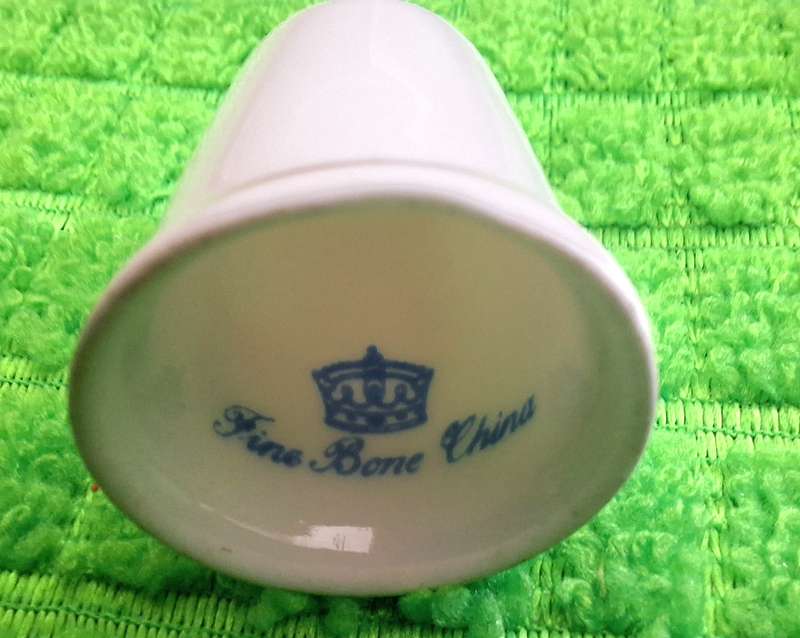 Thimble Fine Bone China English Reformed Church Begijnhof Amsterdam