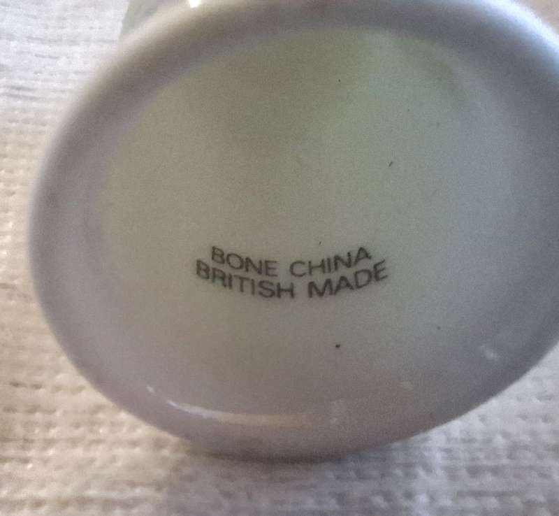 Thimble Bone China British Made Glencoe Scotland