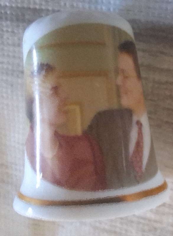 Thimble Fine Bone China Djem-Holland Laurentien and Constantijn