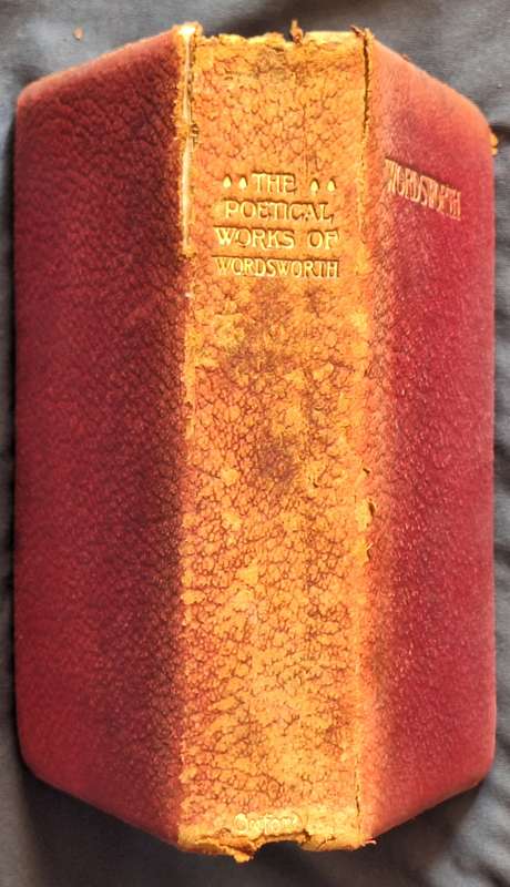 The Poetical Works of William Wordsworth Ed: Thomas Hutchinson Oxford Edition Hardcover 1914