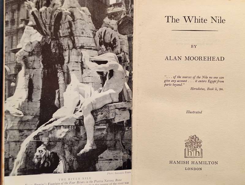 The White Nile by Alan Moorehead Hardcover 1962 Sixth Impression