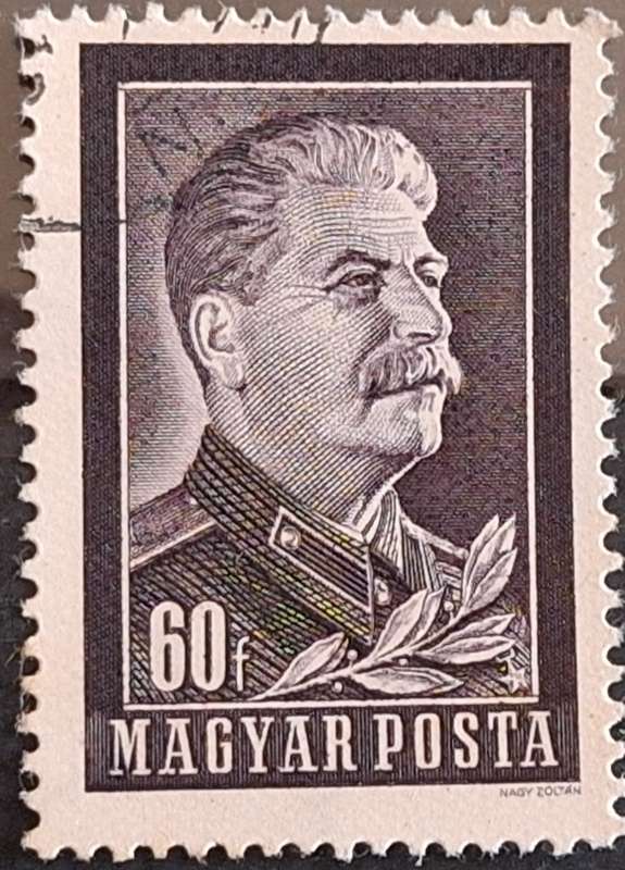 Hungary 1949  Joseph V. Stalin 70th Birthday 1 Used stamp