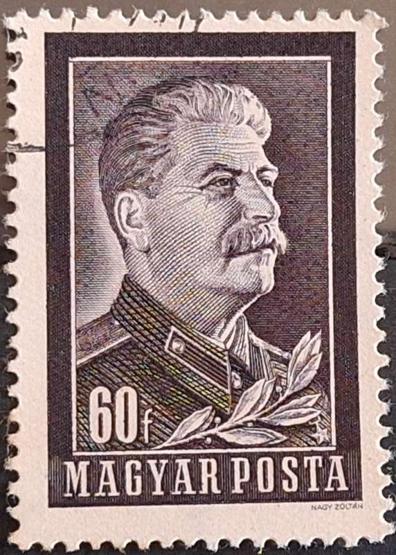 Hungary 1949  Joseph V. Stalin 70th Birthday 1 Used stamp