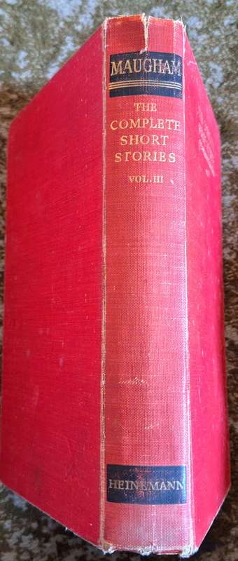 The Complete Short Stories of W Somerset Maugham Hardcover Vol 3 Reprint 1952