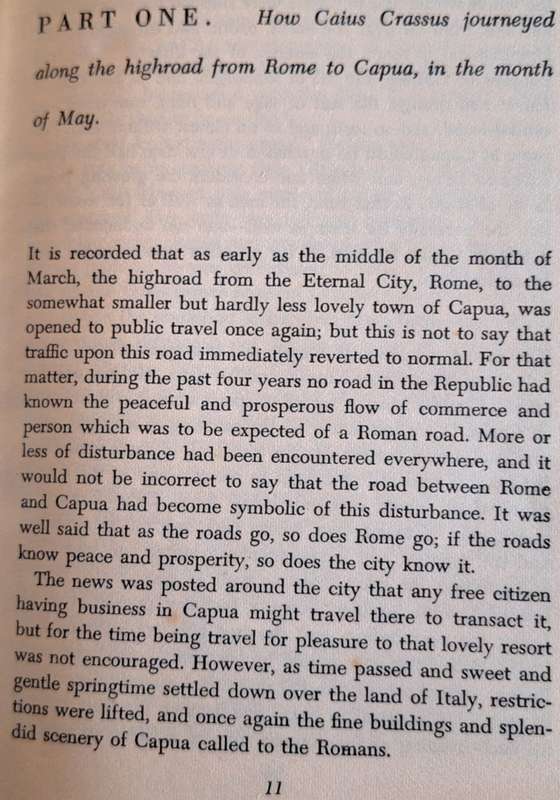 Spartacus by Howard Fast Hardcover 1952