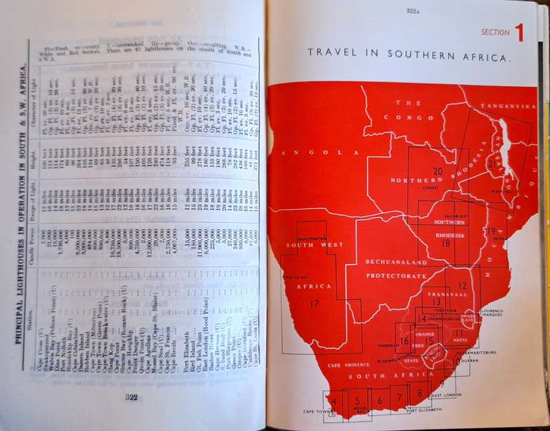Year Book and Guide to Southern Arica 1962 Hardcover