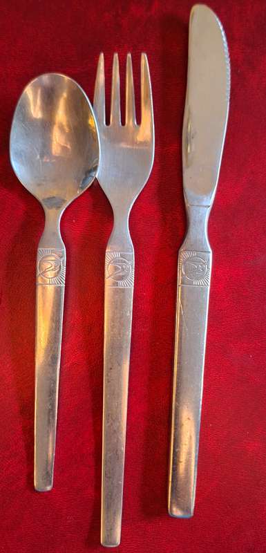 South African Airways 3 piece cutlery