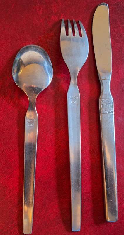 South African Airways 3 piece cutlery