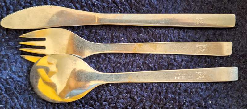 South African Airways 3 piece cutlery