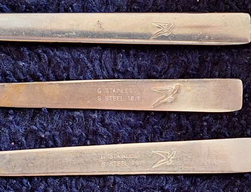 South African Airways 3 piece cutlery