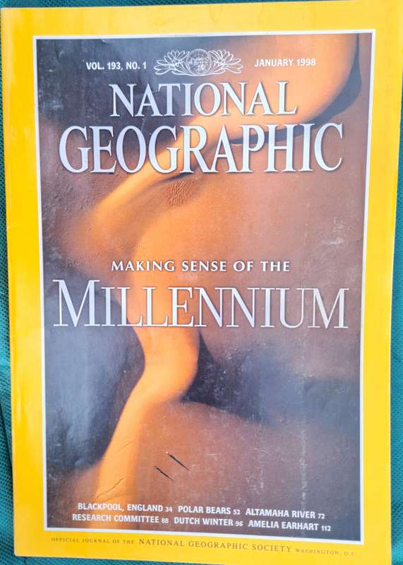 National Geographic January 1998 Vol. 193 No.1 Making Sense of the Millennium