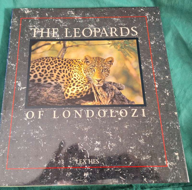 The Leopards of Londolozi by Lex Hes Boxed Hardcover 1991