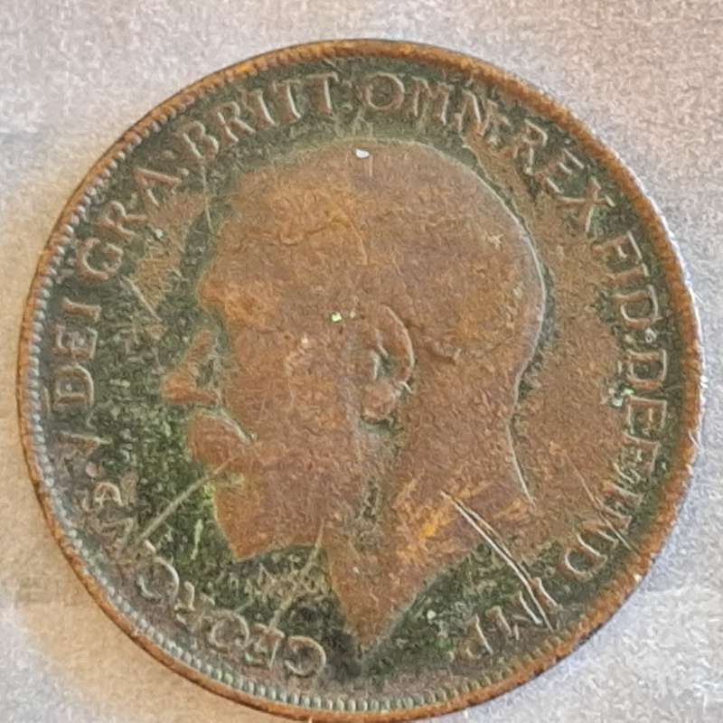 GB 1912 George V One Penny Bronze