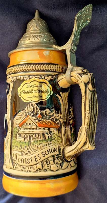 2000 Jahre Andernach Lidded Stein Zöller & Born West Germany
