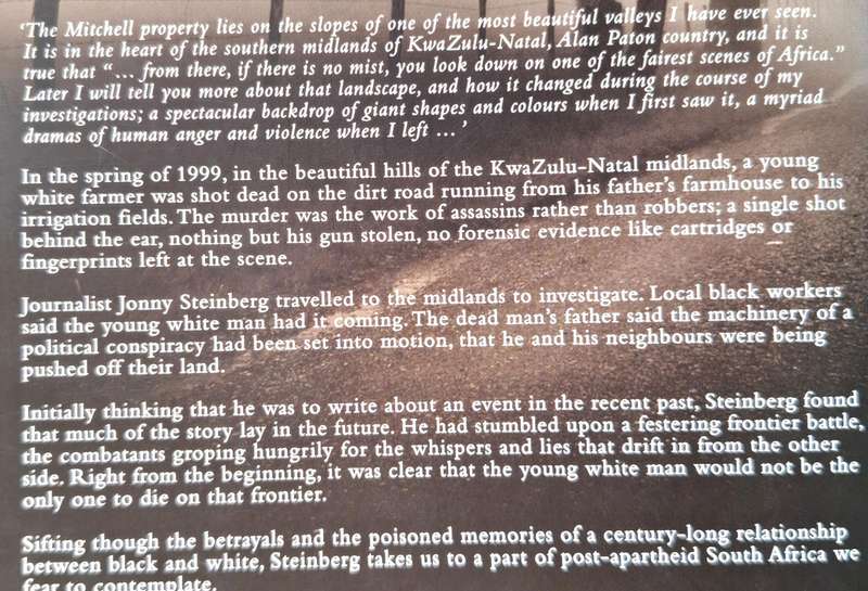 Midlands by Jonny Steinberg Paperback SIGNED