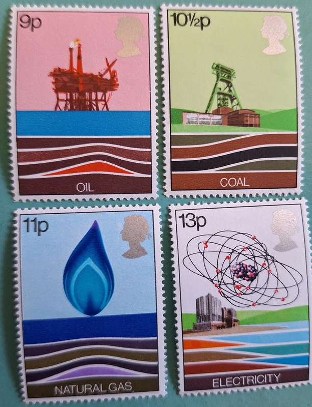 GB 1978 Energy Set of 4 Mint stamps