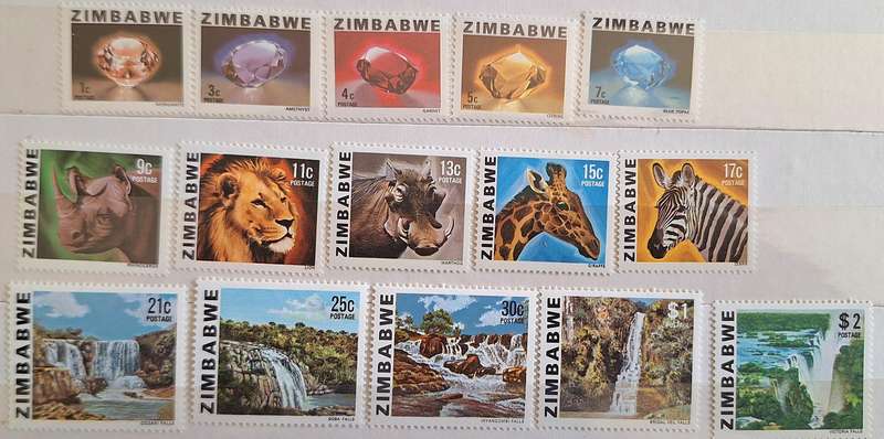 Zimbabwe 1980 Definitive 15 Used stamps
