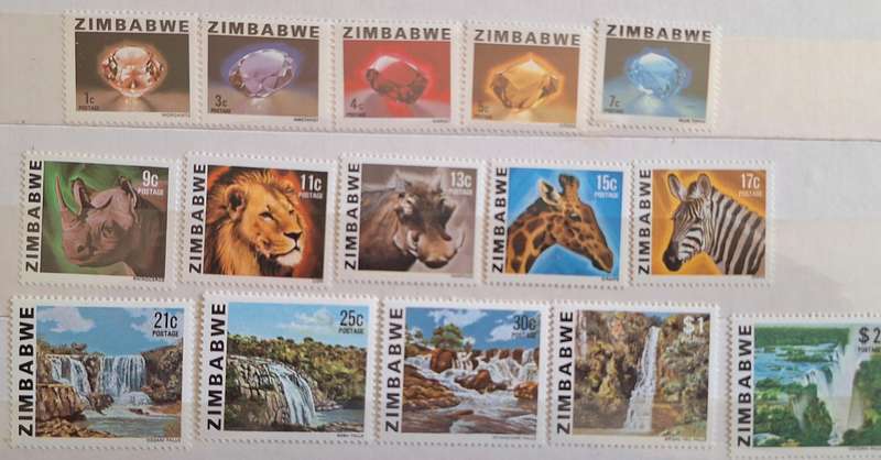 Zimbabwe 1980 Definitive 15 Used stamps