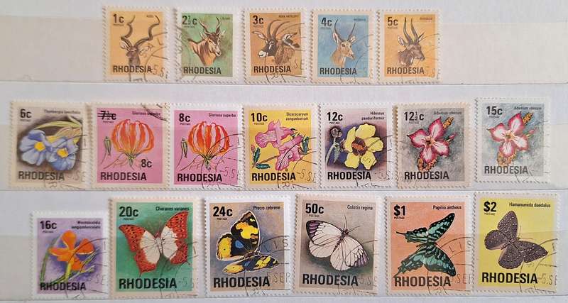Rhodesia 1974 Definitives 18 Used stamps
