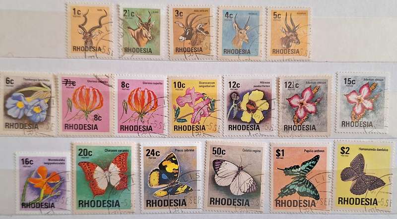 Rhodesia 1974 Definitives 18 Used stamps