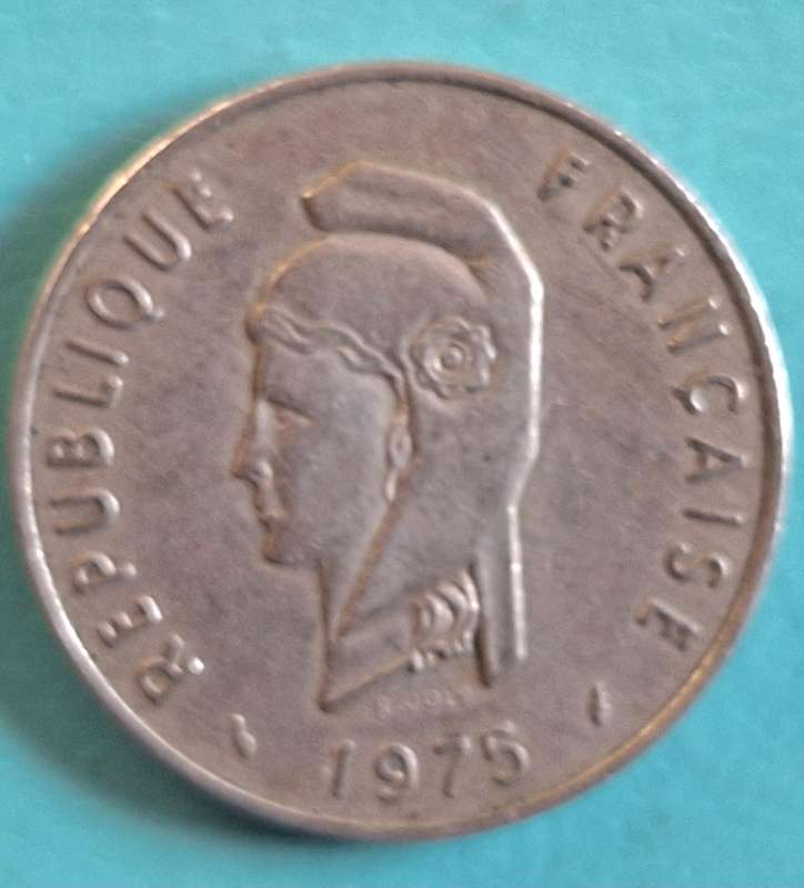 France Djibouti Afars and Issas 1975 100 Francs Copper-nickel
