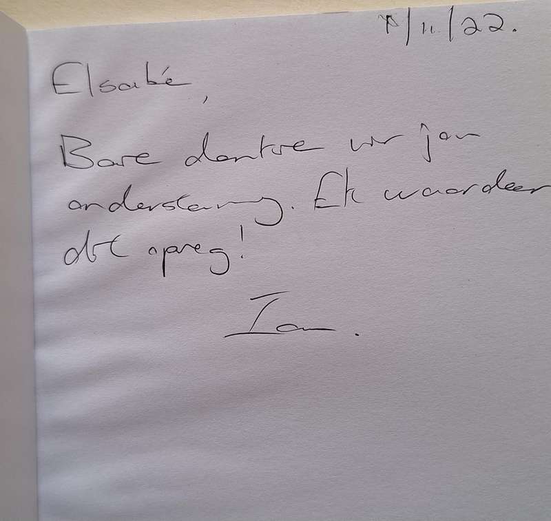We will NOT Shut Up by Ian Cameron Paperback 2022 AUTHOR'S INSCRIPTION