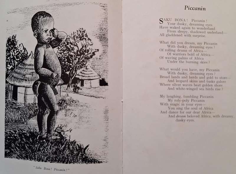 Africa The Beloved: Poems: Serious & Otherwise by Helene Philippe H/cover Art: Marjorie Goode SIGNED